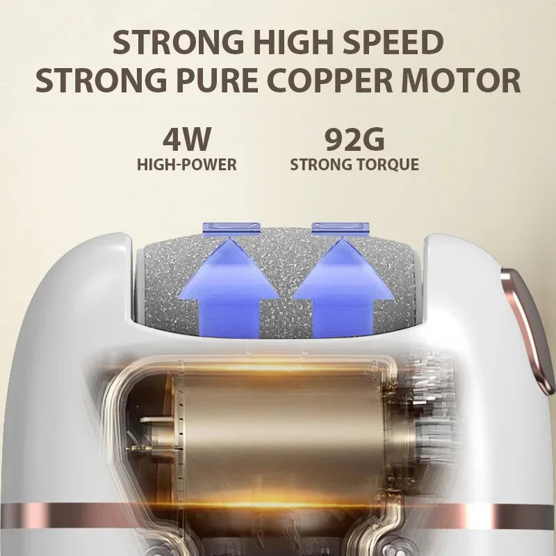 Luminex Rechargeable Electric Foot Scrubber