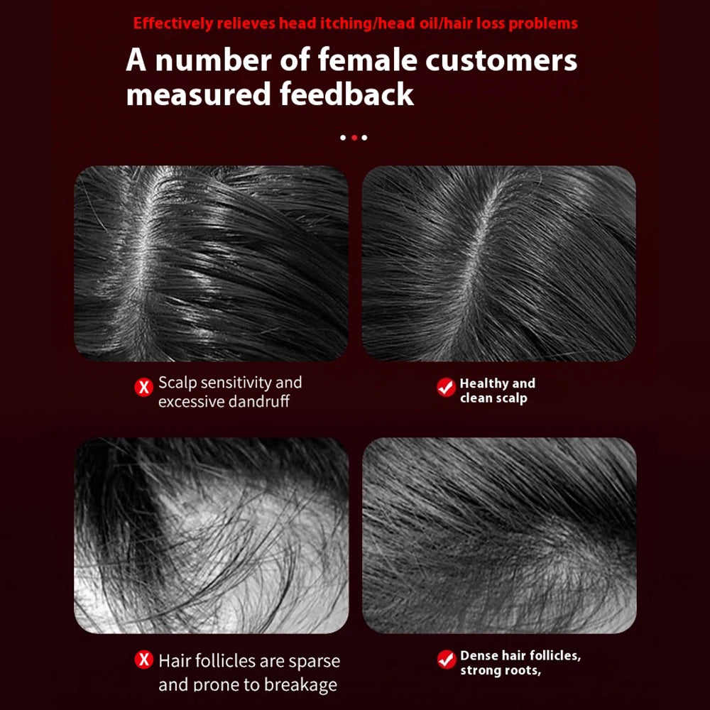 Luminex 3 Modes Electric Vibration Massage Comb