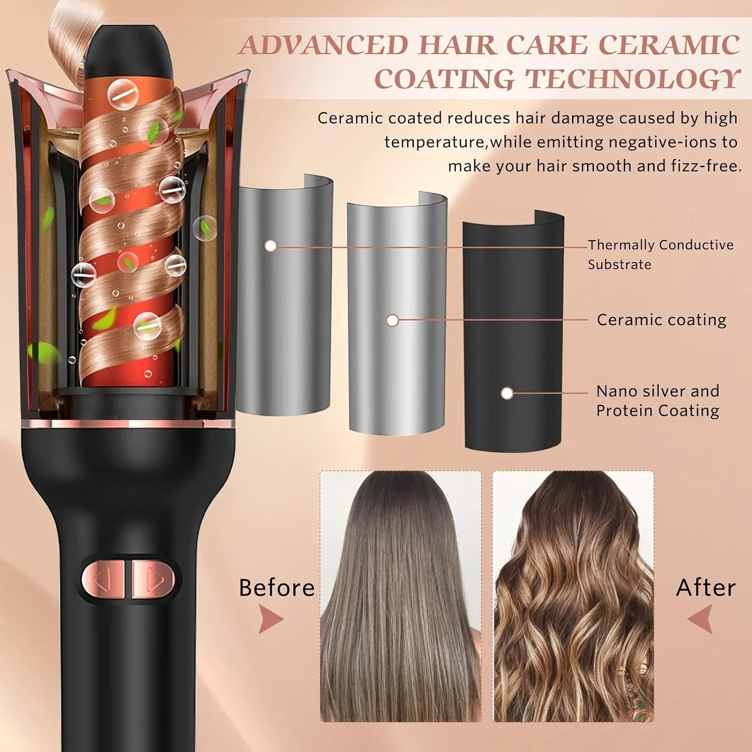 Luminex Automatic Hair Curler