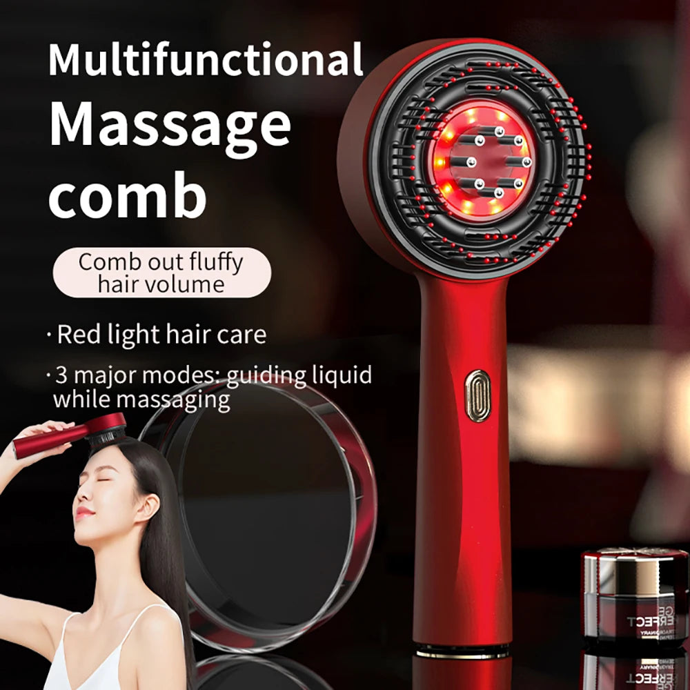 Luminex 3 Modes Electric Vibration Massage Comb