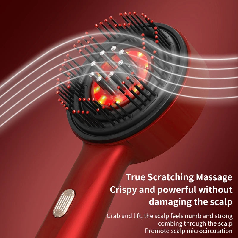 Luminex 3 Modes Electric Vibration Massage Comb