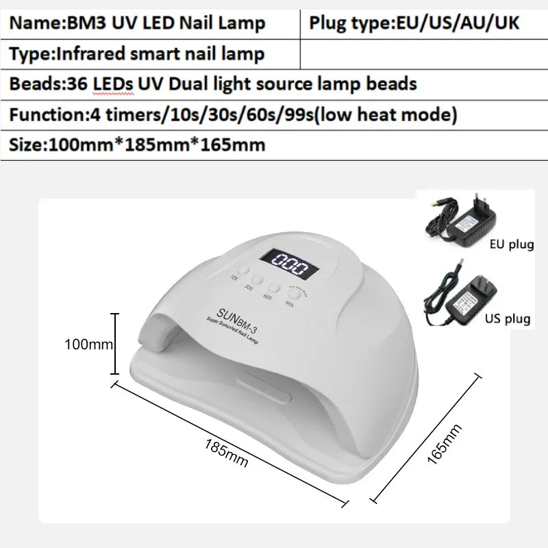 Luminex LED Nail Lamp
