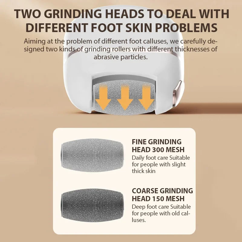 Luminex Rechargeable Electric Foot Scrubber